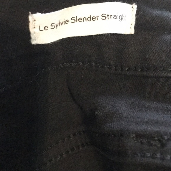 Frame Denim Black High Rise Jeans - Picture 13 of 14